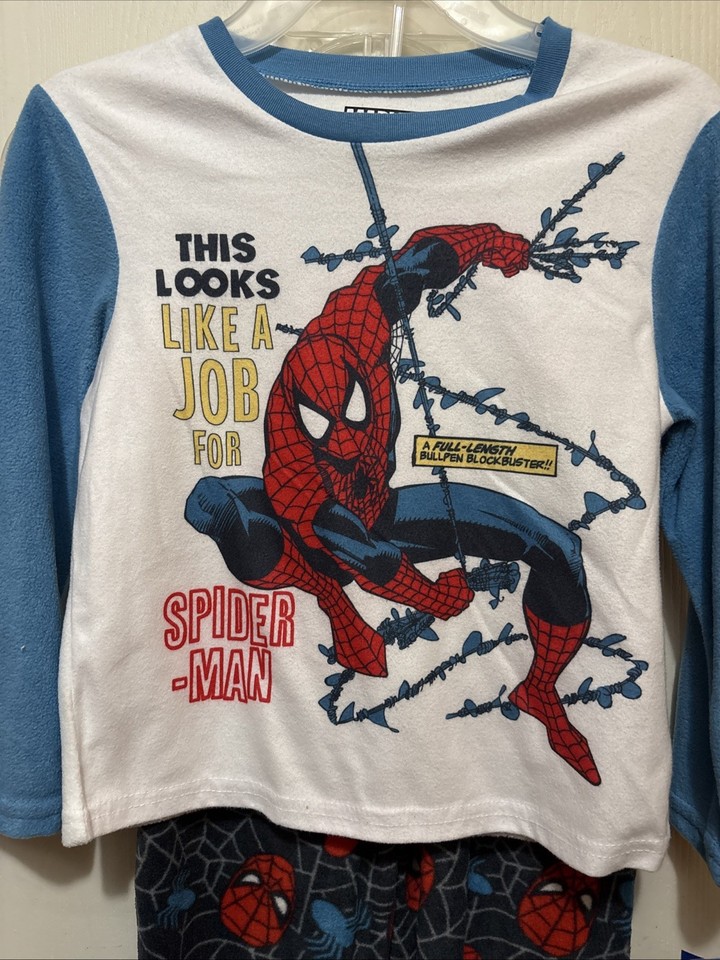 Marvel Spiderman blauwe en rode pyjamaset voor jongens | Kids