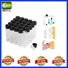25PCS 20ml Borosilicate Glass Vials - Eco-Friendly Leak-Proof Design for Travel