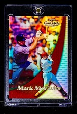 Mark McGwire RARE GOLD LABEL HOLO INVESTMENT CARD St. Louis Cardinals SP