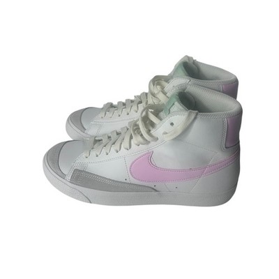 Nike Blazer Mid 77 GS White Pink Seafoam Sneakers DA4086-106 Size 6Y