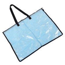 Transparent Poster Bag Art Case with Handle Artwork Clear Storage