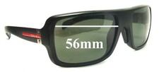 SFx Replacement Sunglass Lenses fits Prada SPS01I  PS01IS - 56mm Wide
