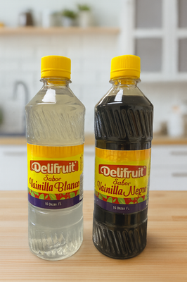 #ad Delifruit Twin Pack – Vanilla Black amp; Clear 16 oz Premium Dominican Flavor x2 $39.99