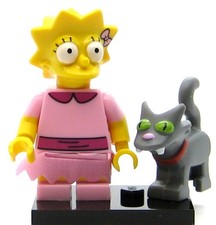 LEGO Minifigures The Simpsons Lisa with Snowball II Genuine 