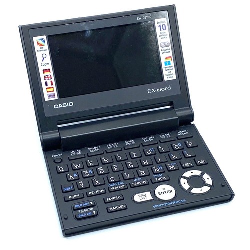 Casio Ex Word Ew G570c Casio EX-Word EW-G570C Elektronischer Übersetzer Refurbished | eBay.de