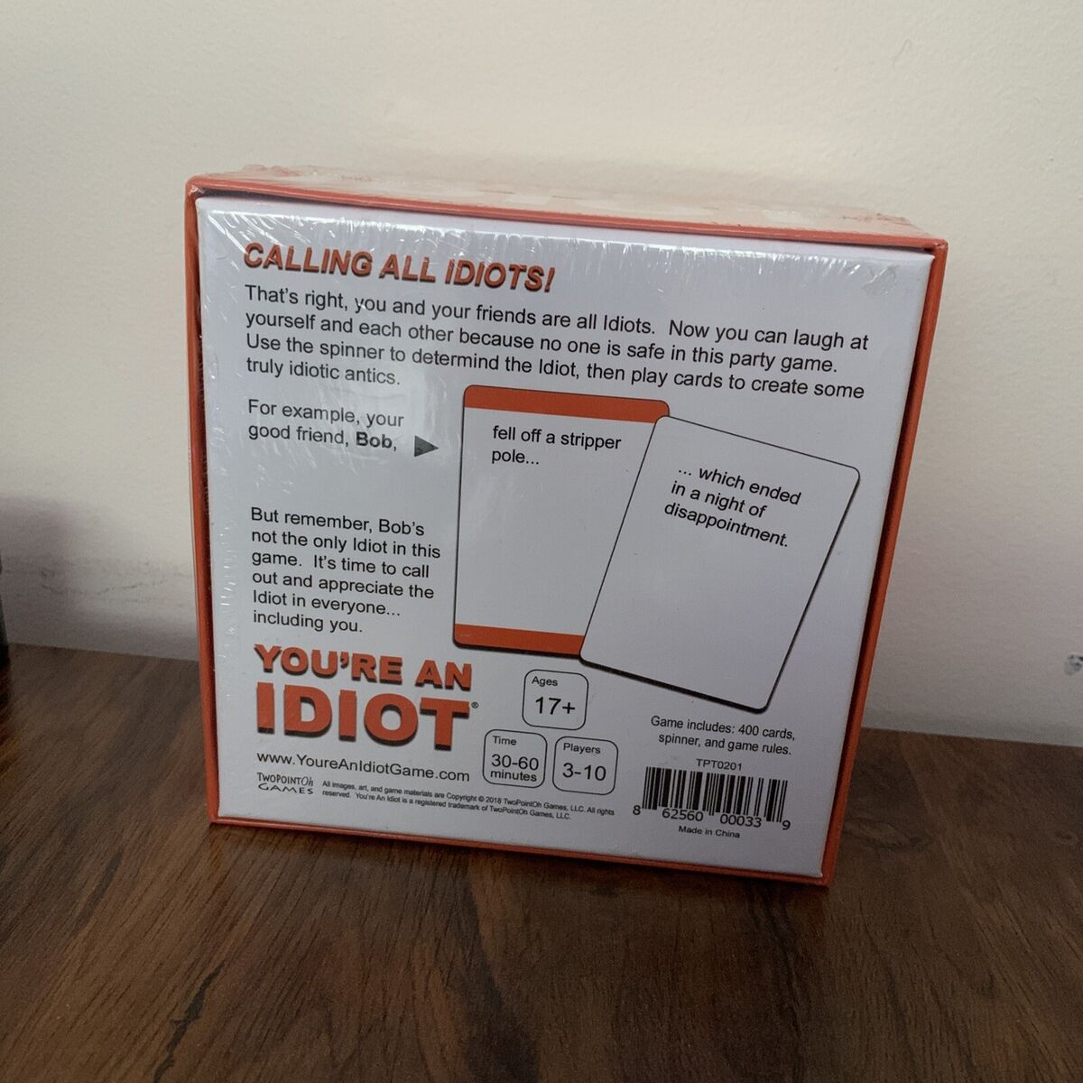 You're An Idiot - A NEW Adult Party Game by TwoPointOh Games SEALED