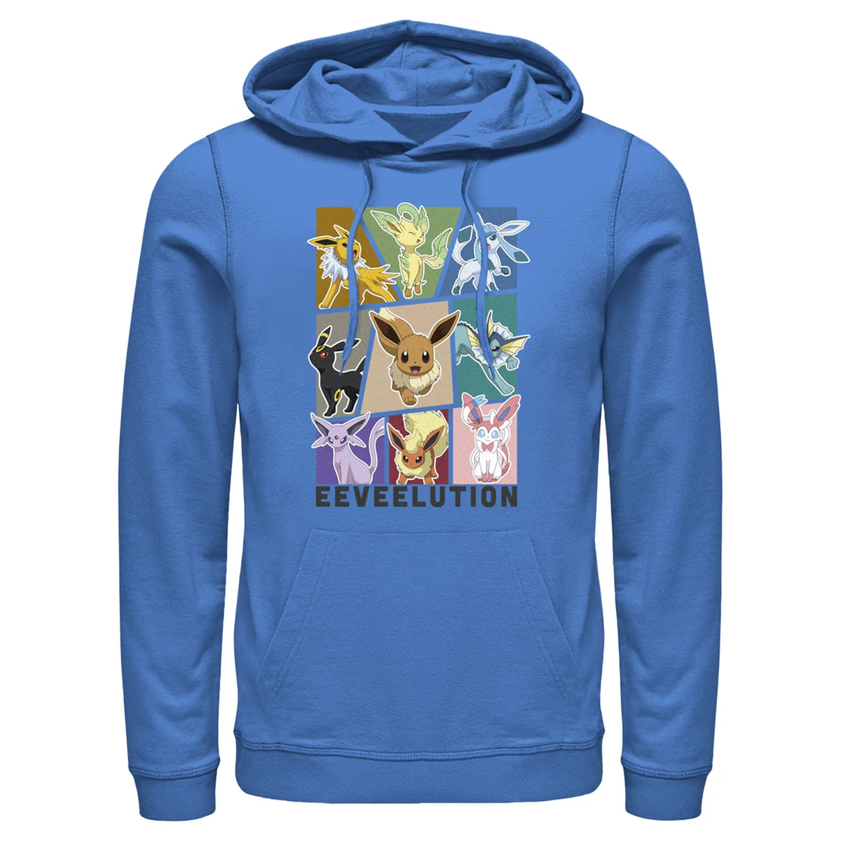 Men&#039;s Pokemon All About Eevee Eeveeloution Pull Over Hoodie | eBay