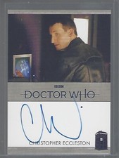 Doctor Who Series 1-4 Christopher Eccleston (BORDERED) Autograph/Autograph