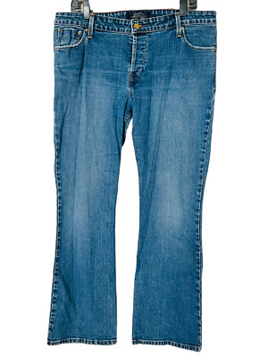Signature Levi Strauss & Co. Blue Denim Juniors 15 Low Rise Slim Bootcut Jeans