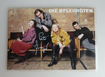 Autogramm Peter Lohmeyer als Schauspieler in ''Die Beleidigten'' (72096)