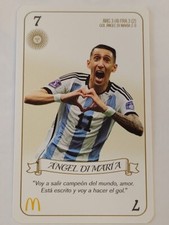 Argentina 2024  Panini McDonalds Campeones del Mundo O07 Angel DI Maria