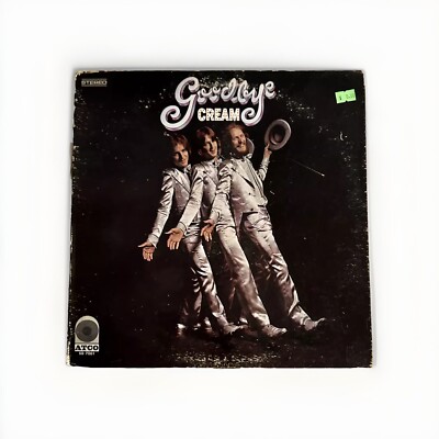 CREAM - GOODBYE ORIGINAL 1969 ATCO RECORDS LP - SD 7001