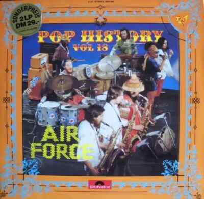 Ginger Bakers Air Force Pop History Vol 18 NEAR MINT Polydor 2xVinyl LP
