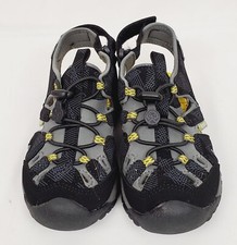 Childs Northside Burke SE Sport Sandal Toddler Size 10 Black Yellow Hook  Loop