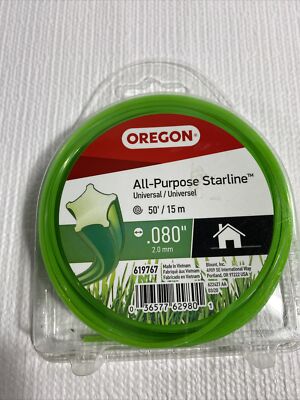 OREGON WEEDEATER TRIMMER LINE  50  / 15m STAR-LINE FIVE STAR CUTTING EDGE NEW