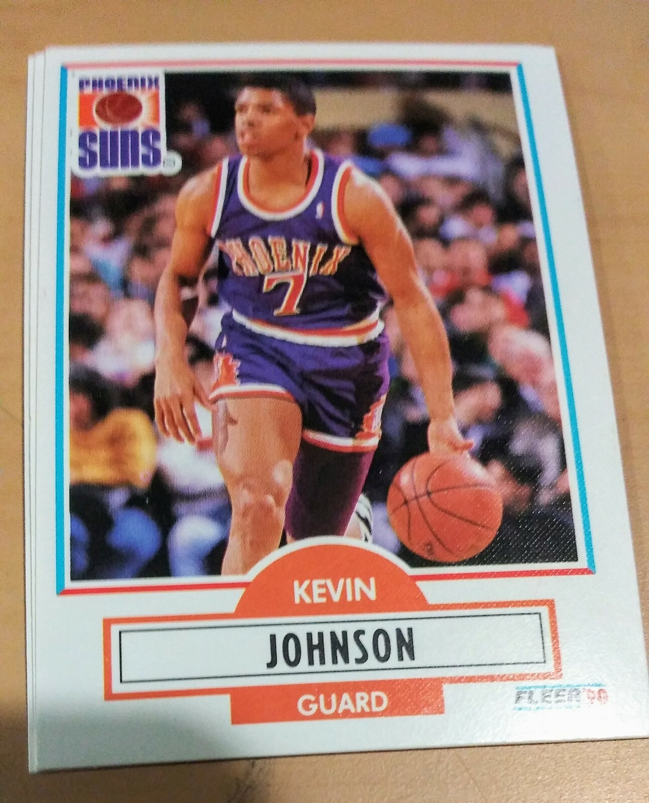 Kevin Johnson #149 Basketball Cards 1990 Fleer trading card — raw and PSA graded price guide
