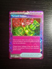 Carte Pokémon : Tampon Injuste 165/167 Mascarade Crépusculaire Français NEUF