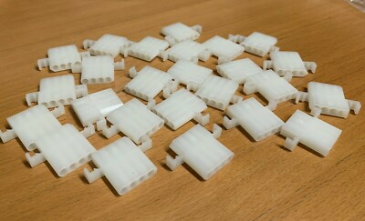 MOLEX 03-09-1041 Connector Housing, Single Row, Mounting Ears, (25pcs = 1 lot)