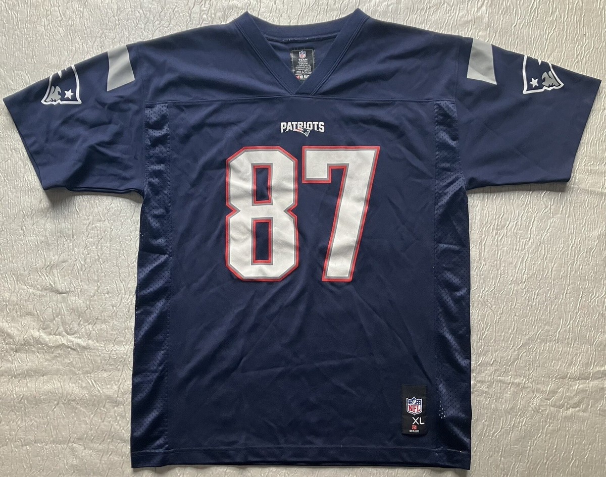 Rob Gronkowski Playera Patriotas Nfl 87 Gronkowski Jersey England Patriots  Jersey Rob Gronkowski, image size:1200x945