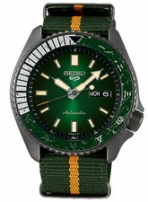 New SEIKO WATCH 5 SPORTS NARUTO & BORUTO ROCK LEE Limited Edition SRPF73