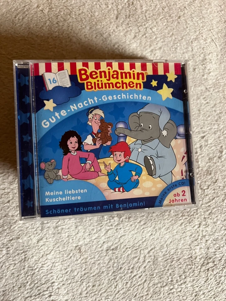 Gute Nacht Geschichten Folge 16 von Benjamin Blümchen | CD 💿 1156 - Bild 1 von 1
