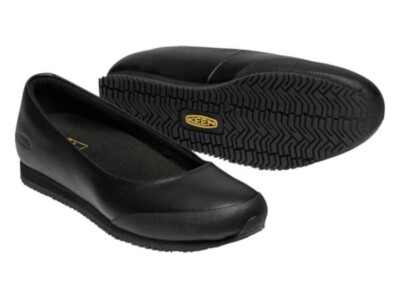 NEW KEEN Utility Women s Size 8.5 M PTC Black Food Service Chef Shoes 1006999