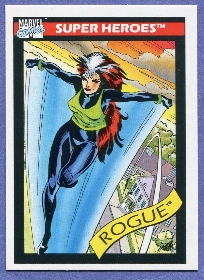 1990 Marvel Universe Card - #41 Rogue