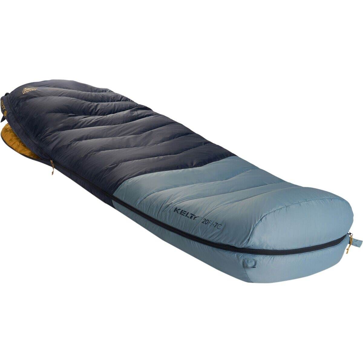 Спальный мешок Kelty Supernova 20 Пуховый Pageant Blue 20FWindward BlueОливковое масло