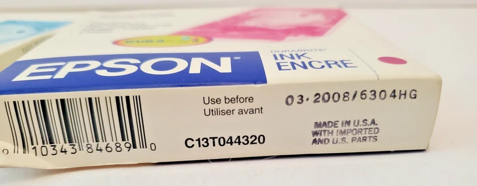 Epson OEM Ink Cartridges T0431, T0442, T0443, T0482, T0483, T085 & T0486 EXPIRED - Image 3 of 4