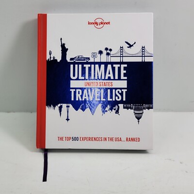 Lonely Planet Ultimate USA Travel List (Hardback Book) Places Visit Experience