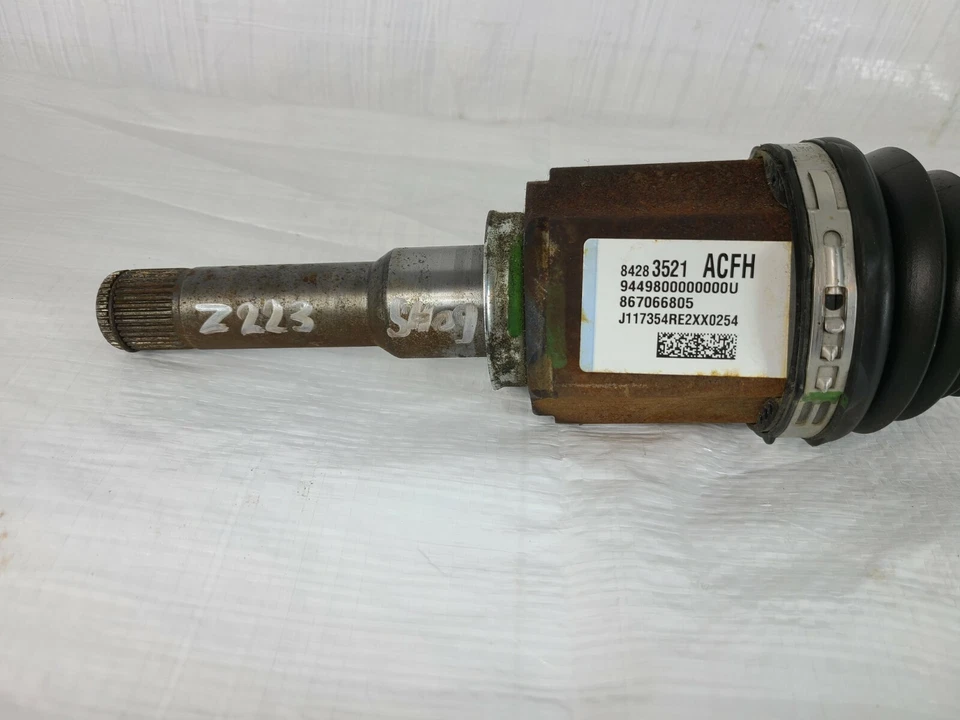 Chevy Malibu CV 2018 eje delantero izquierdo conductor 84283521 OEM Foto 2 de 3