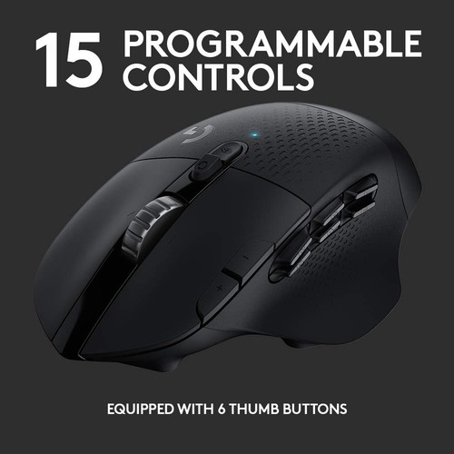 Logitech G604 Lightspeed Wireless Gaming Mouse Programmable Buttons 90% new