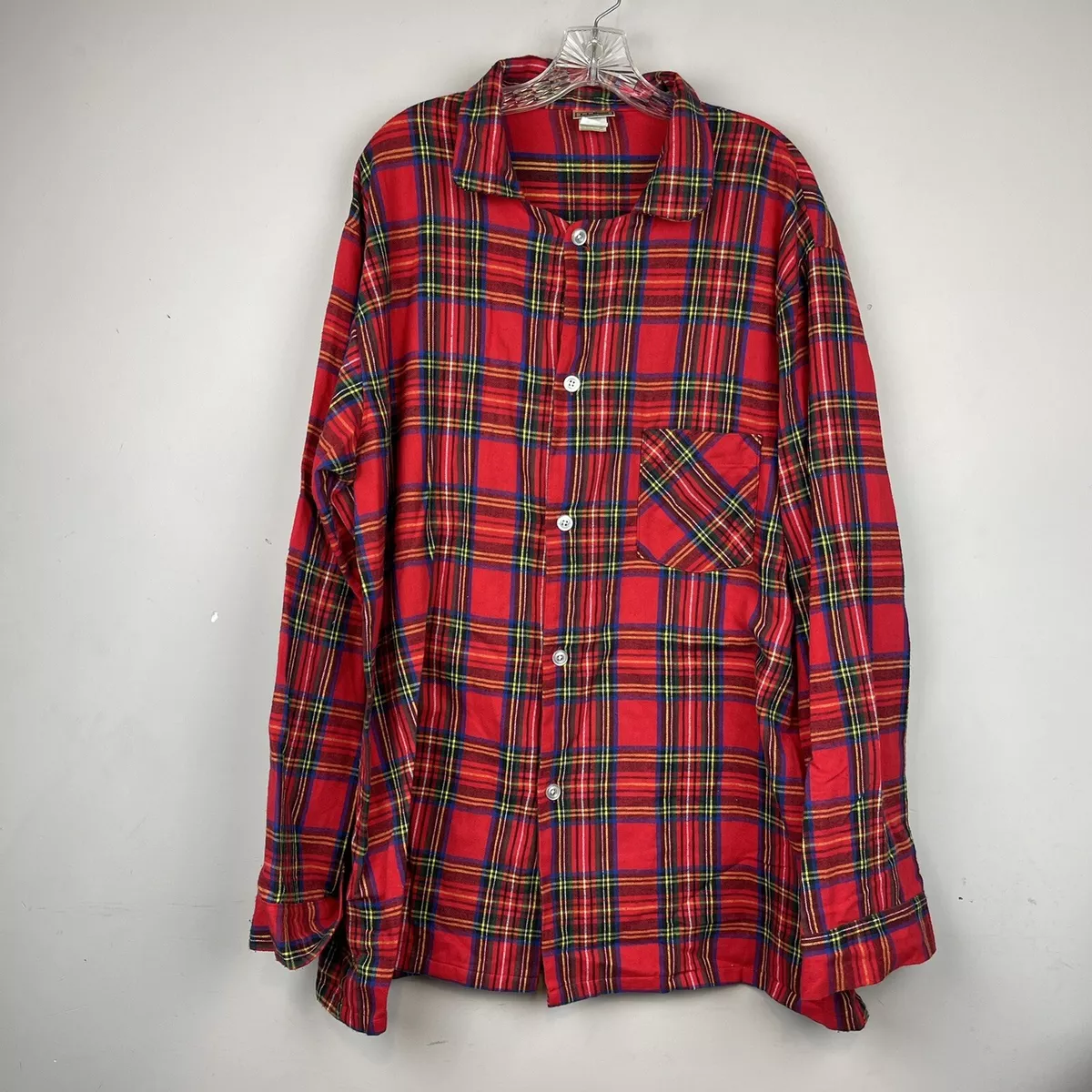 Mens plaid nightgown sale