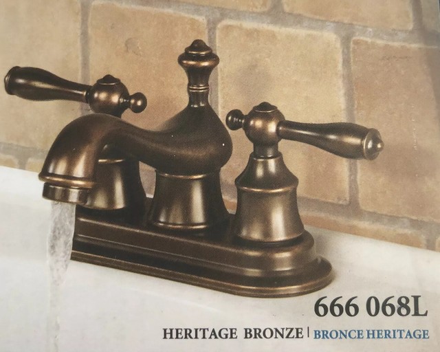 Pegasus 9200 8 Wide Spread Classic Collection Bath Faucet Heritage