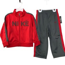 NIKE LITTLE BOYS TRICOT 2 PIECES JACKET AND PANT SET SIZE 24MOS NEW WITH TAG