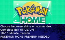 Pokemon Home 807+ Pokemon Transfer Comple…