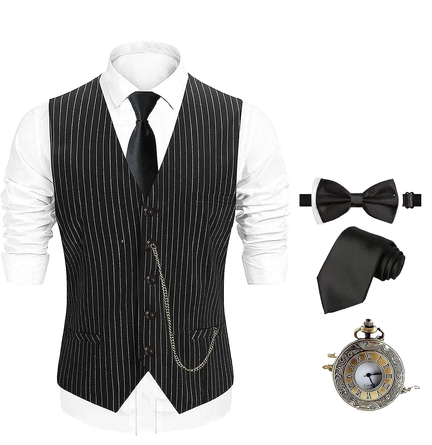 Synthetic Vest Costumes for Men
