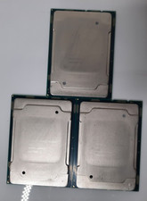 Lot of 3 Intel Xeon Silver 4116 SR3HQ LGA3647 2.1GHz 16.5MB Cache 12 Core CPU