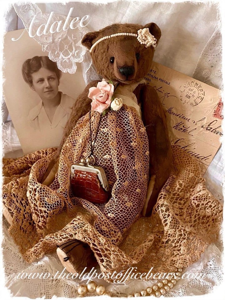 The Old Post Office Bear By Dawn Jellies Jones. eBay