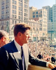 Senator John F. Kennedy Campaigns In Dayton Ohio New 11x17 Photo Senator John F. Kennedy Campaigns In Dayton Ohio New 11x17 Photo