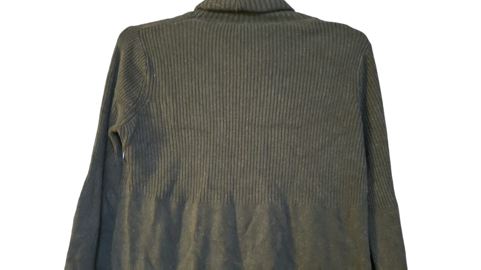 DG2 por Diane Gilman S Lux Touch Capucha Cuello Suéter Manga Obispo Moda Coqueta Foto 3 de 4