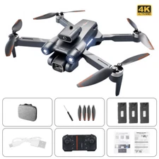 Brushless RC Drone 6k HD Camera WIFI FPV Drone Dual Camera Foldable Quadcopter