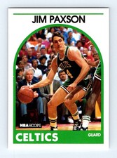 #18 1989-90 Hoops * Jim Paxson Boston Celtics