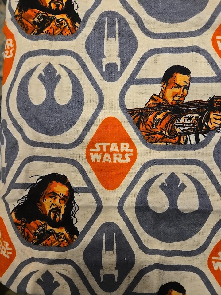 Star Wars Rogue One Polygon Flannel Cotton Fabric by The Yard - Image 4 of 4