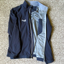FIGS Technical Collection Unisex XL Black/Gray Zip-Up Scrub Jacket Top