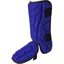 Schienbeinsch&uuml;tzer mit Fu&szlig;schutz strapazierf&auml;hig f&uuml;r Baseball, Baseballspieler