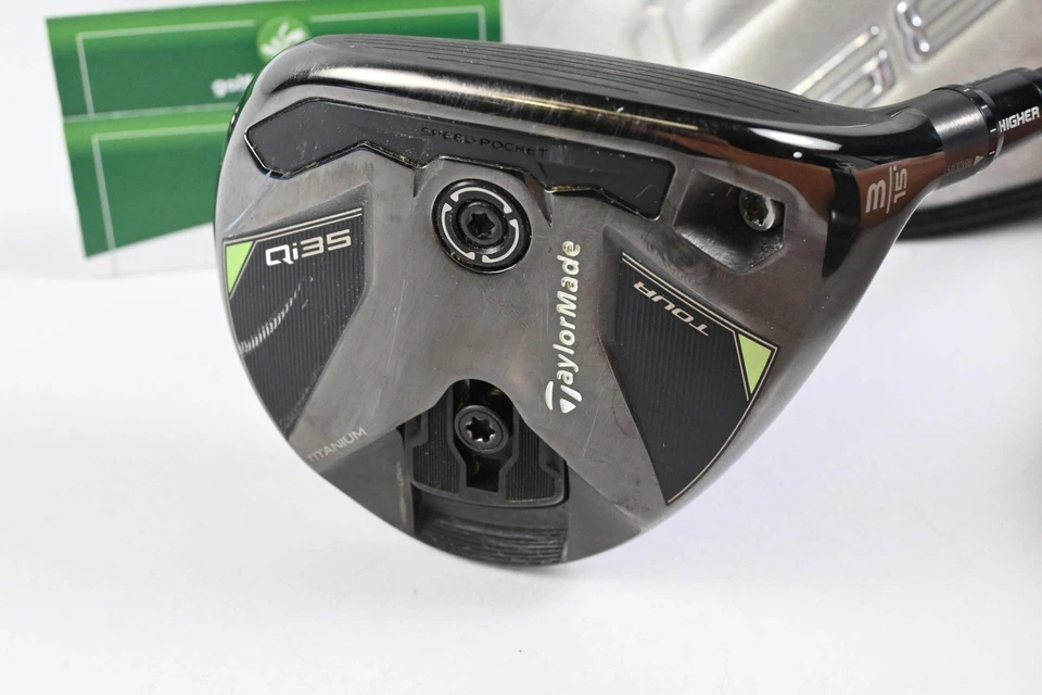 Taylormade Qi35 Tour #3 Wood / 15 Degree / X-Flex Kai'li Blue Dark Waves 75 - Image 2 of 4