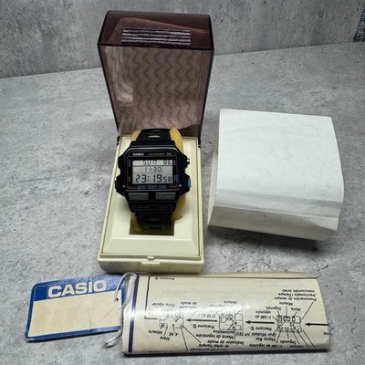 Casio SDB-500W Digital Sportuhr Seltenes Modell Neu mit Box Aus Japan
