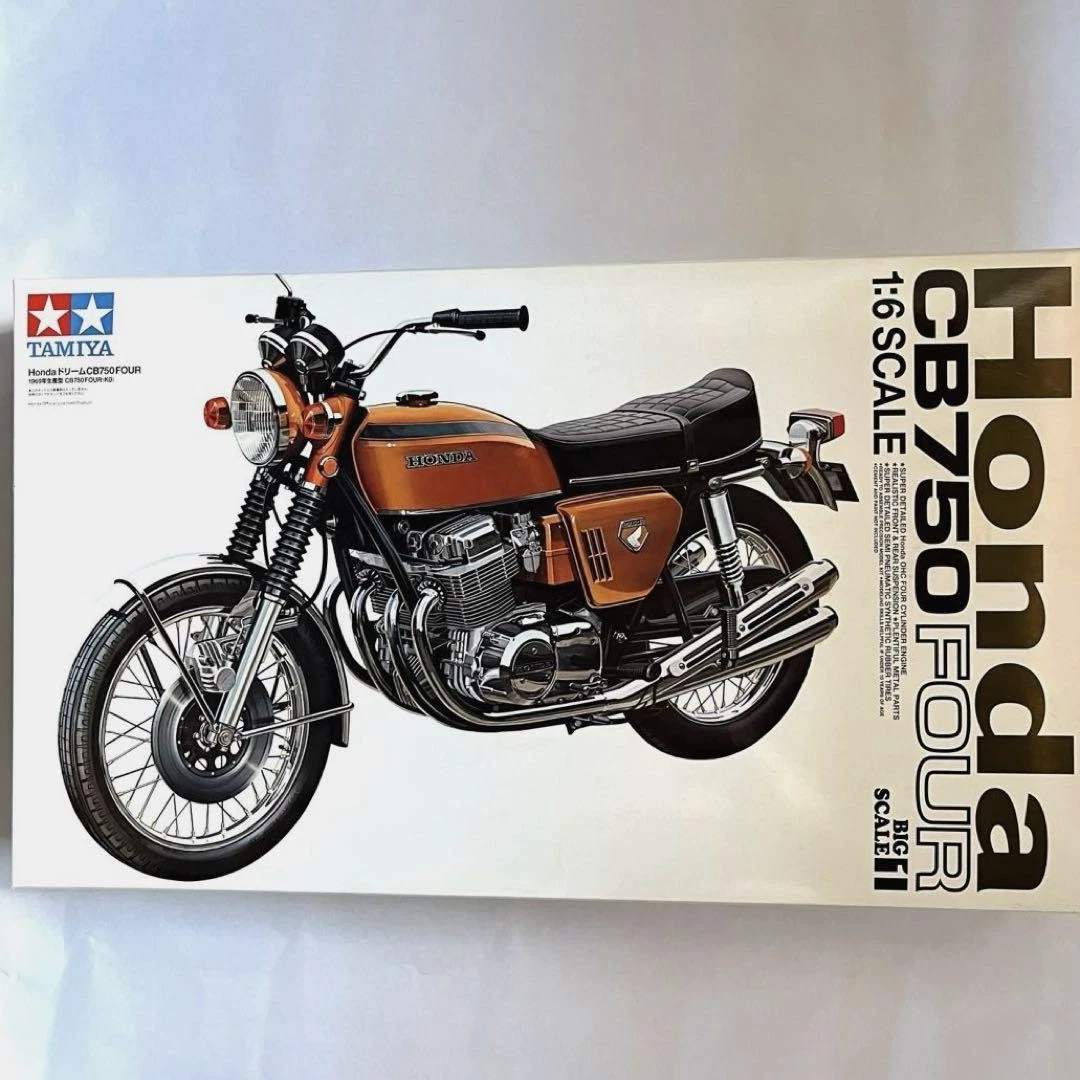 TAMIYA 1/6 HondaドリームCB750FOUR TAMIYA 1/6 Honda Dream CB750 FOUR Plastic Model Kit | eBay