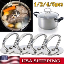 Universal Pot Lid Handle Replacement Knob Stainless Steel for Kitchen Cookware